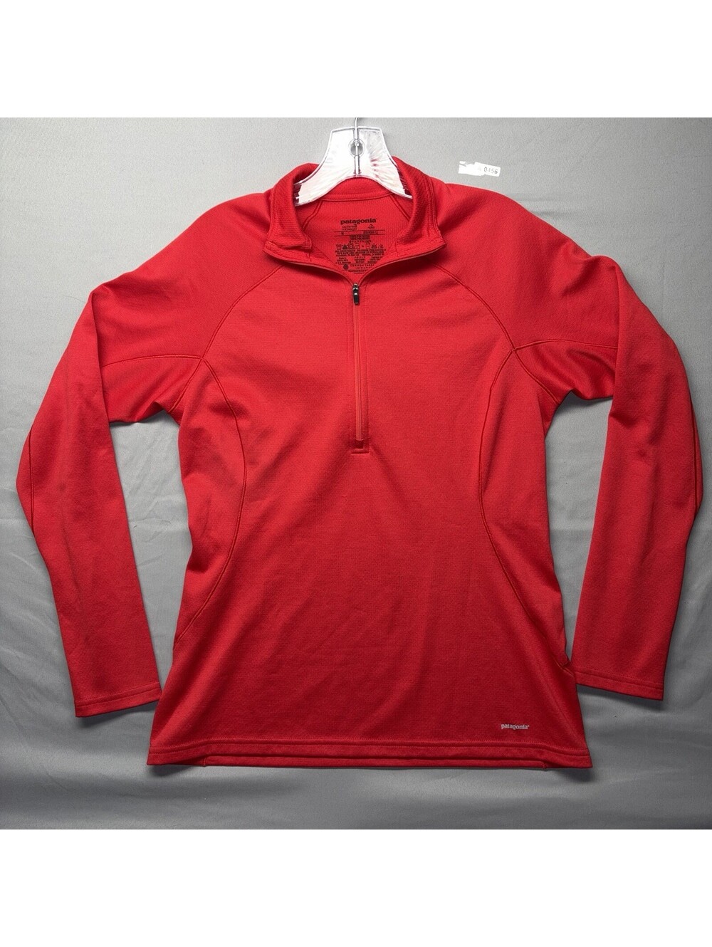 Patagonia Capilene 3 Midweight 1/2 Zip Neck Base Layer Womens Medium Red